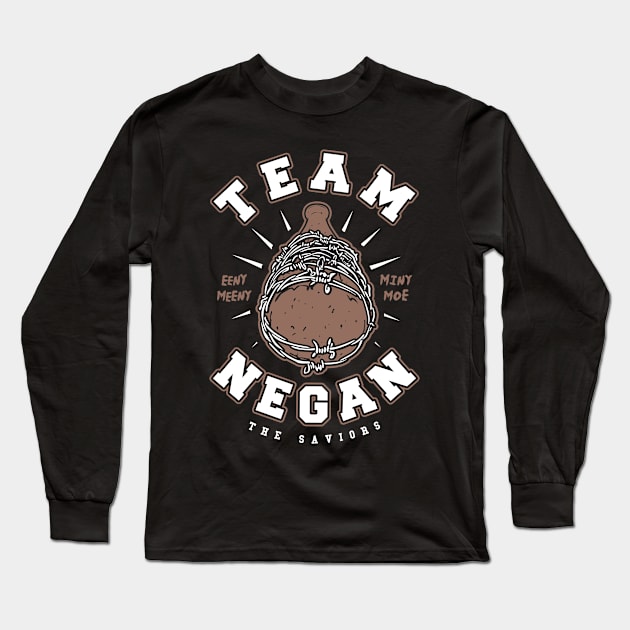 Team Negan Long Sleeve T-Shirt by Olipop